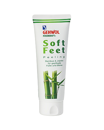 Gehwol Fusskraft Soft Feet Peeling - Пилинг для ног Бамбук и Жожоба 125 мл - hairs-russia.ru